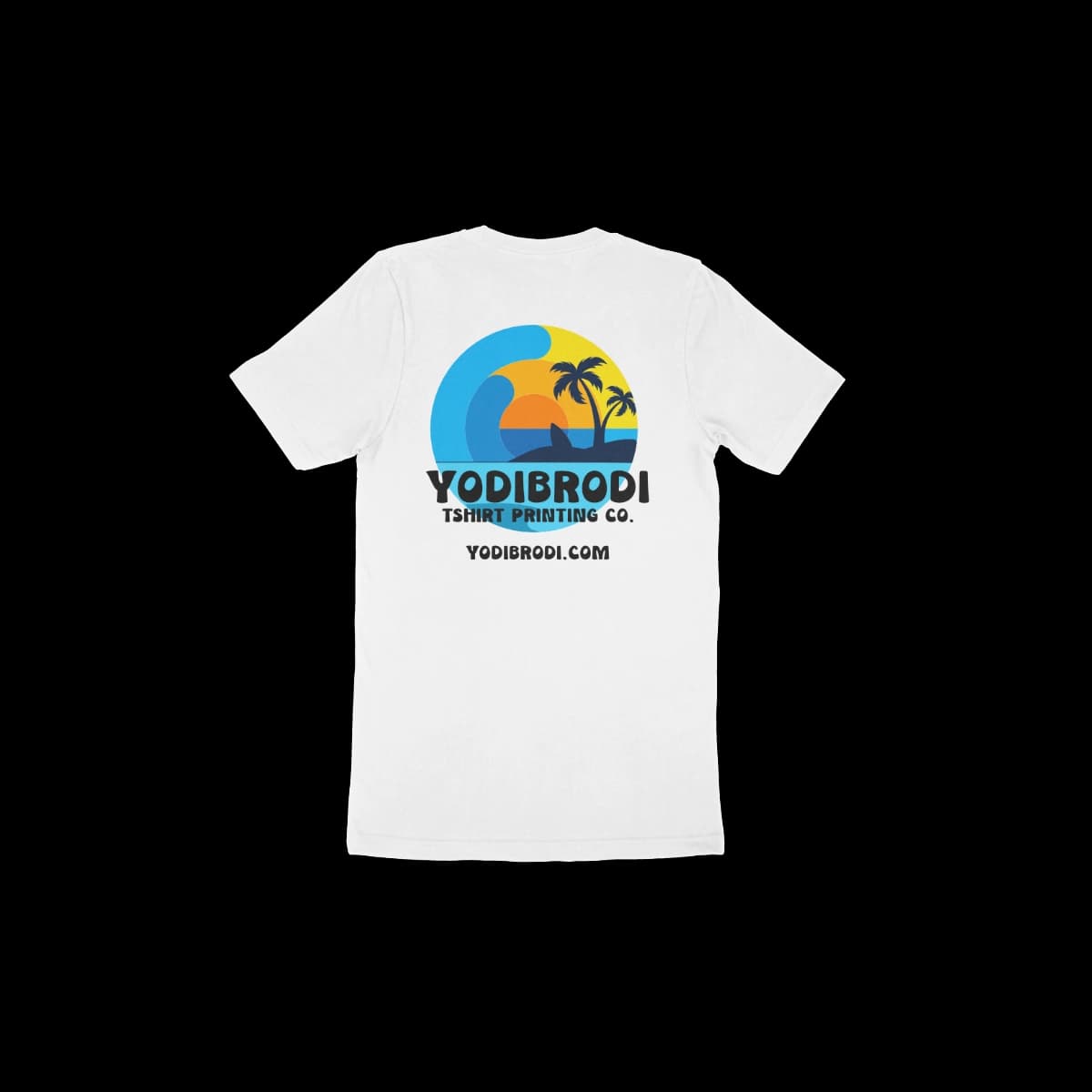 White YodiBrodi tee